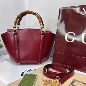 GUCCII BAMBOO TOP HANDLE TOTE BAG