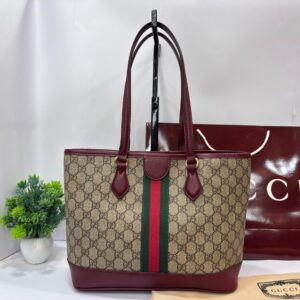 GUCCII OPHIDIA MEDIUM TOTE BAG